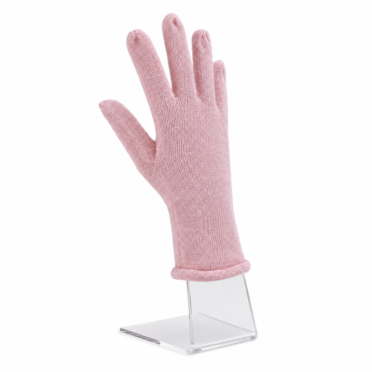 Hånddisplay, højre, klar akryl, H33 cm