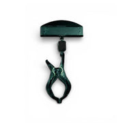 Clear Grip, skilteholder, stor, med bred holder, sort akryl