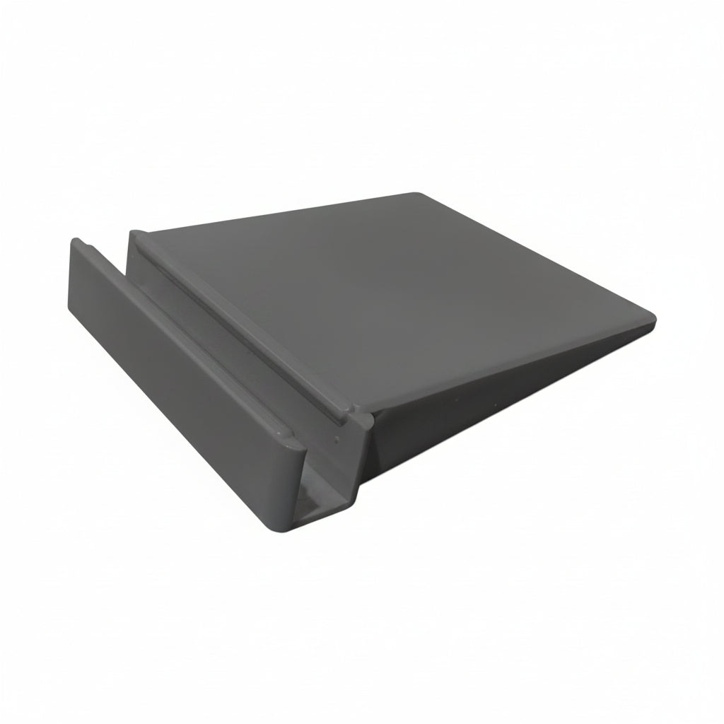 Pöytäpidike muovikehyksille – tummanharmaa, L 6 X S 7,5 cm