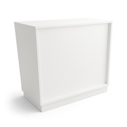 Frame-disk. Leveä moduuli, valkoinen. B110