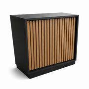 Frame-disk. Bred modul, sort. B110 - Akustikplade front