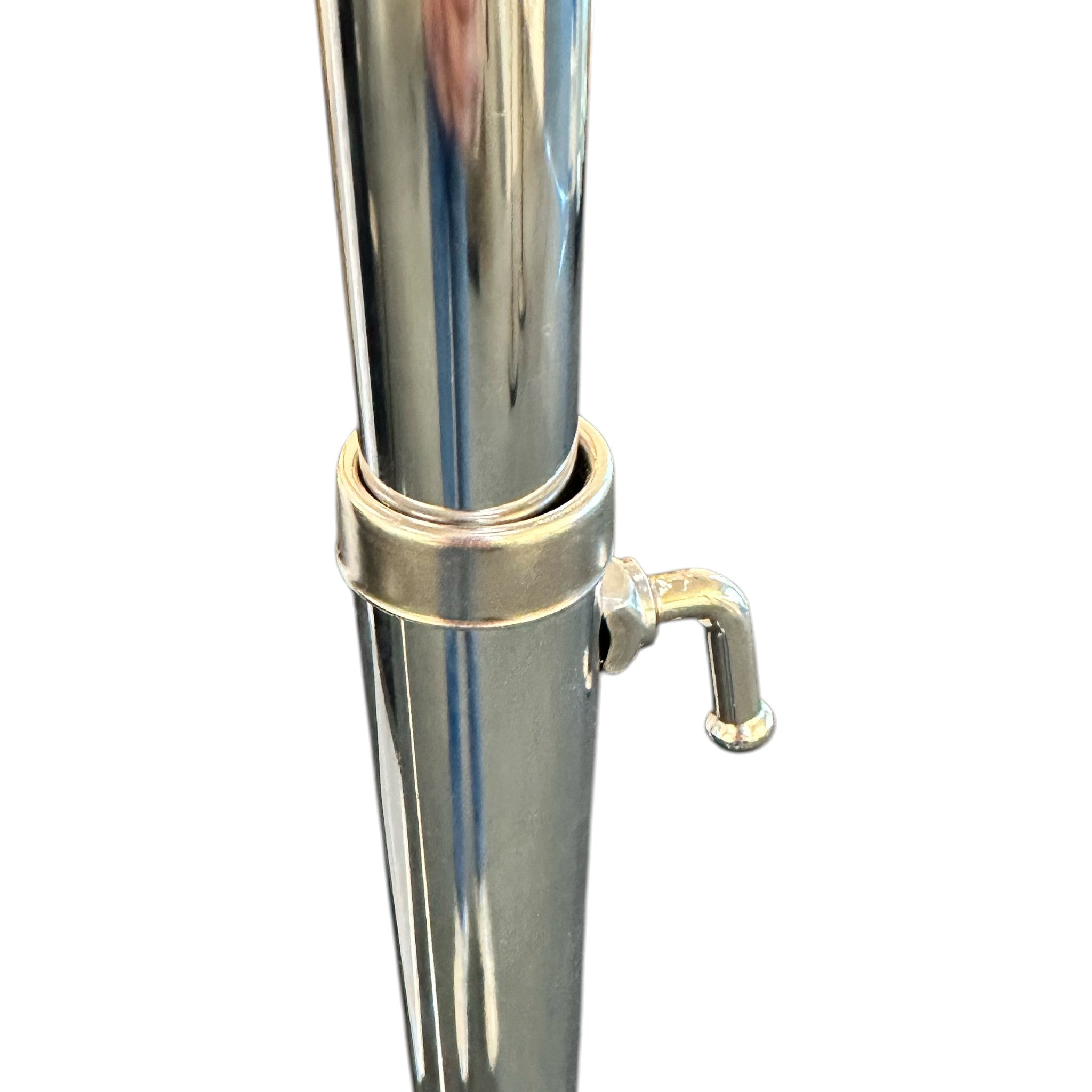 Spacey vaatekisko/vaateteline pyörillä, kromi.