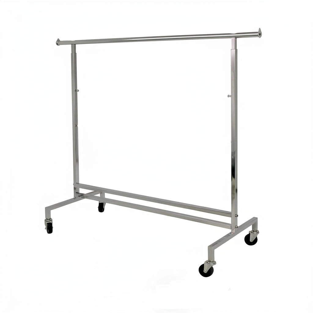 Disco II, korkeussäädettävä, kromi, L153 x K140–185 cm