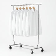 Disco I, helt sammenklappeligt, justerbar, krom, B128-188 x H145-170 cm