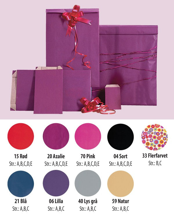 Lahjapussi, krafttipaperi, vaaleanharmaa, 250 kpl/pak., 12 x 4 x K20 cm