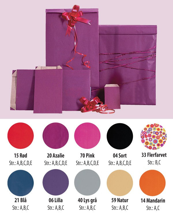 Lahjakassi, voimapaperi, musta, pkt. 250 kpl., 18 x 6 x K35 cm