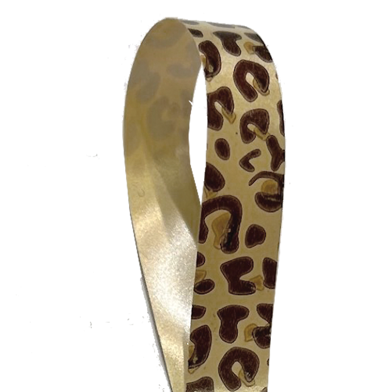 Gavebånd. Leopard mønster. 10 x 225 mtr.