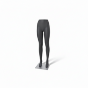 5100 naistenmuotilinja, jalat. Mannequin alaosa. Musta