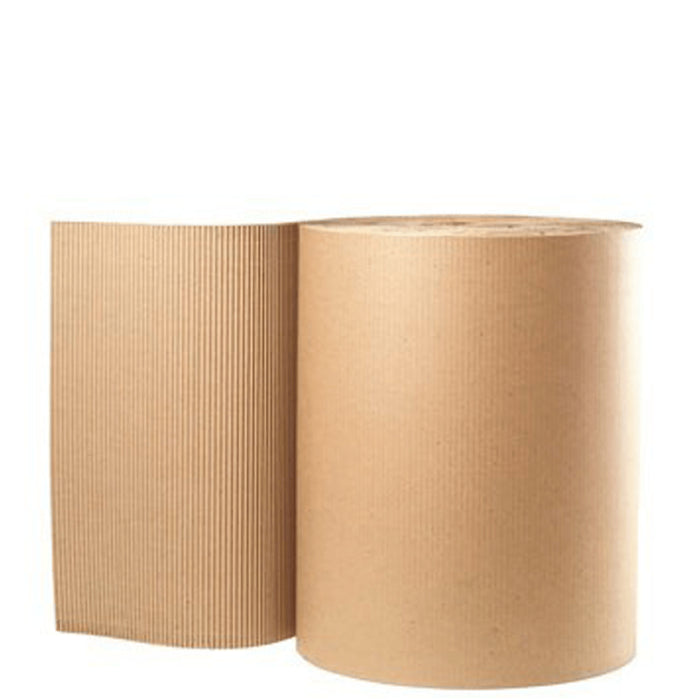 Wavekarton B 40 cm x 70 mtr. Ruskea