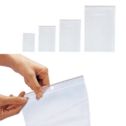 Lynlåsposer, klar, pk. med 1000 stk., 16 x 22 cm