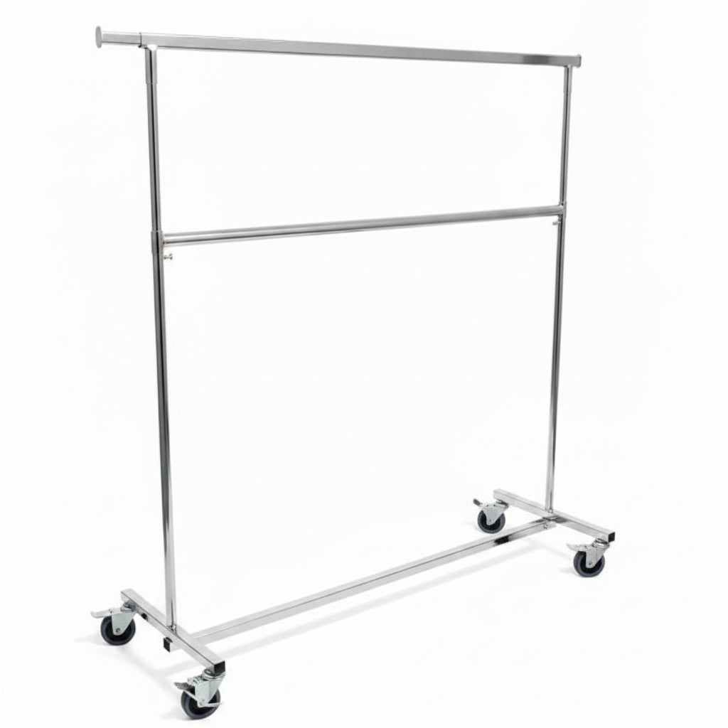 Centerstang, krom, 150 cm ( til 4144 & 4132)