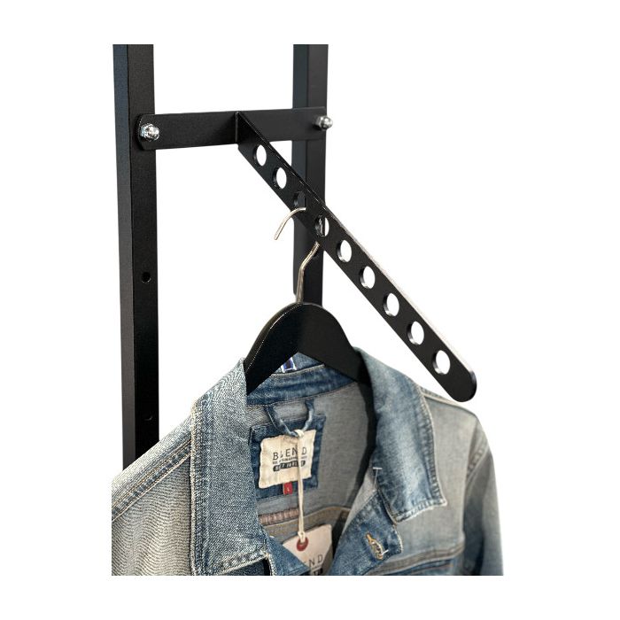 Etusetti etu/ L-tankoteline. Musta