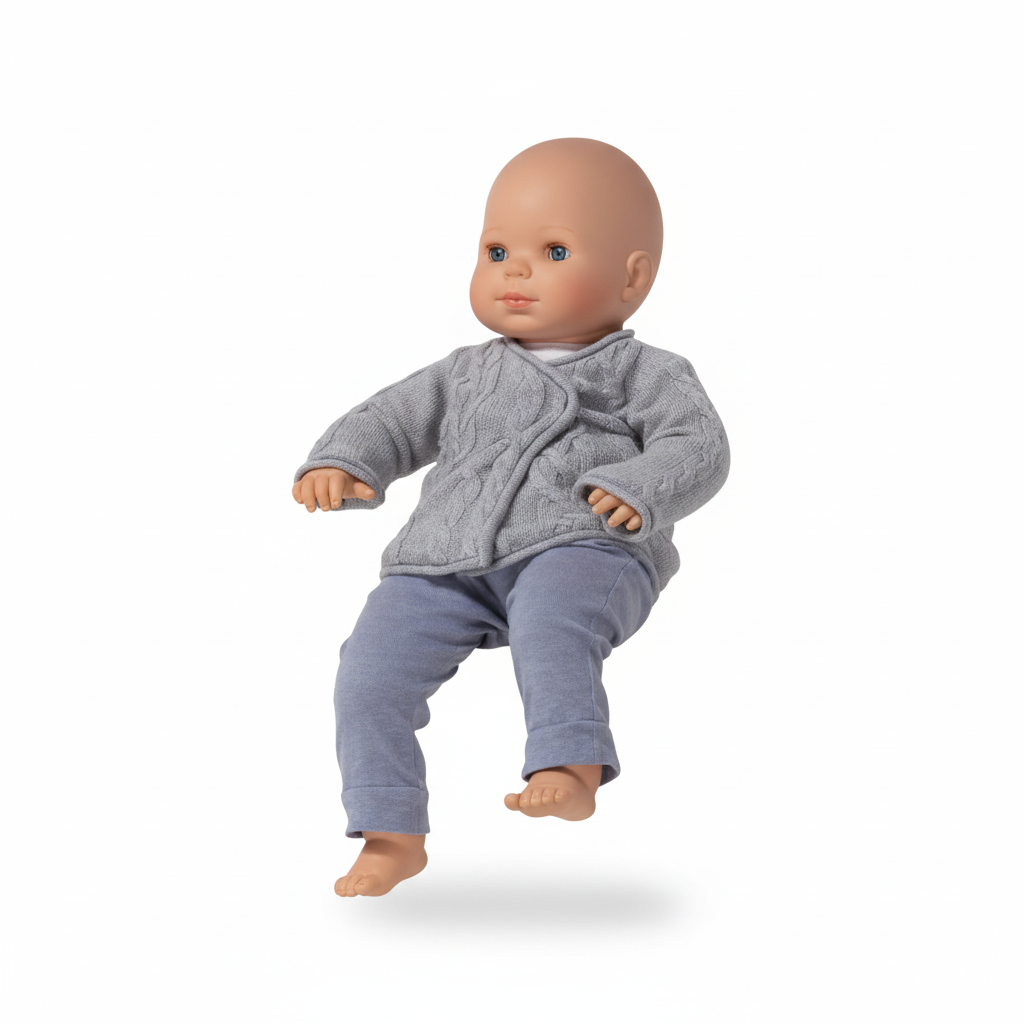 Baby Mannequin. H 60 cm. Lys hudfarvet
