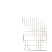 Hvidt gitter 60 x 90 cm, 2. sortering