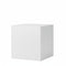 Podie. Hvid melamin. 40 x 40 x H50 cm.