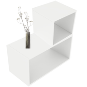 Kuutiot / Podier, 2 kpl, valkoinen