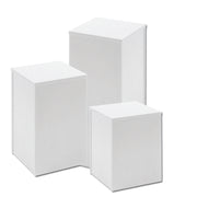 Podie-setti, 3 kpl. Valkoinen - kokoamatta