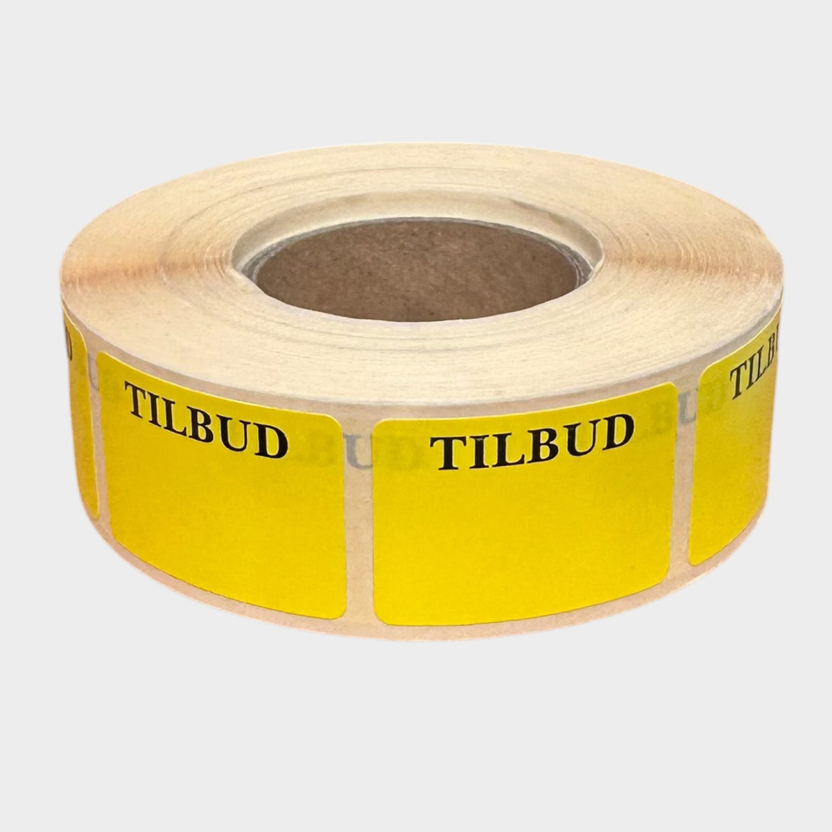 Tilbuds mærker. 1000 stk. Gul etiket