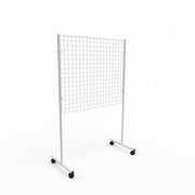 Hvid gittergondol med gittermål 90 x 90 cm