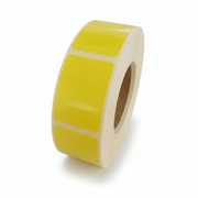 Etiketter - blanke neon gule - 1.000 stk.