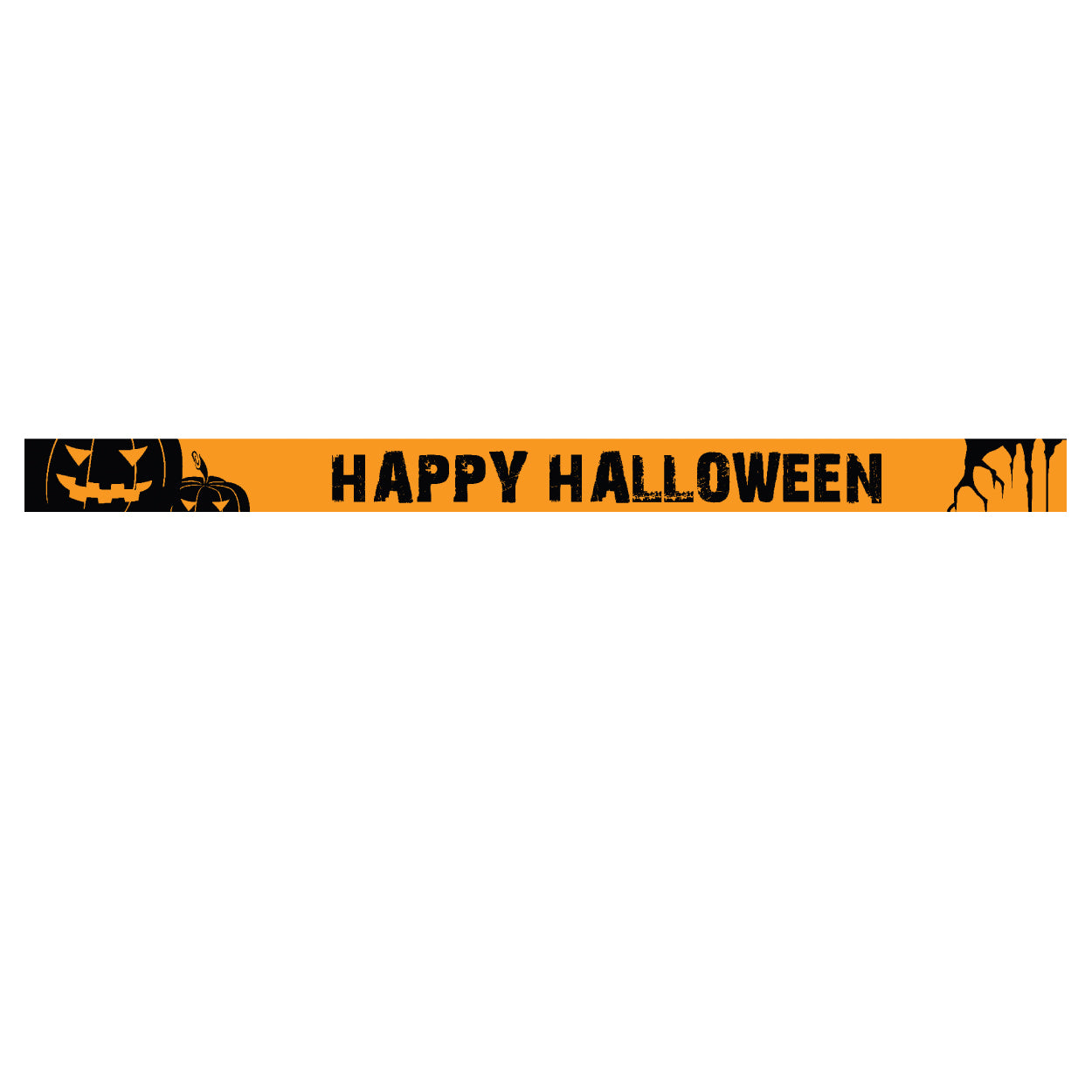 Vinduesstreamer m/ Halloween - 120 cm.
