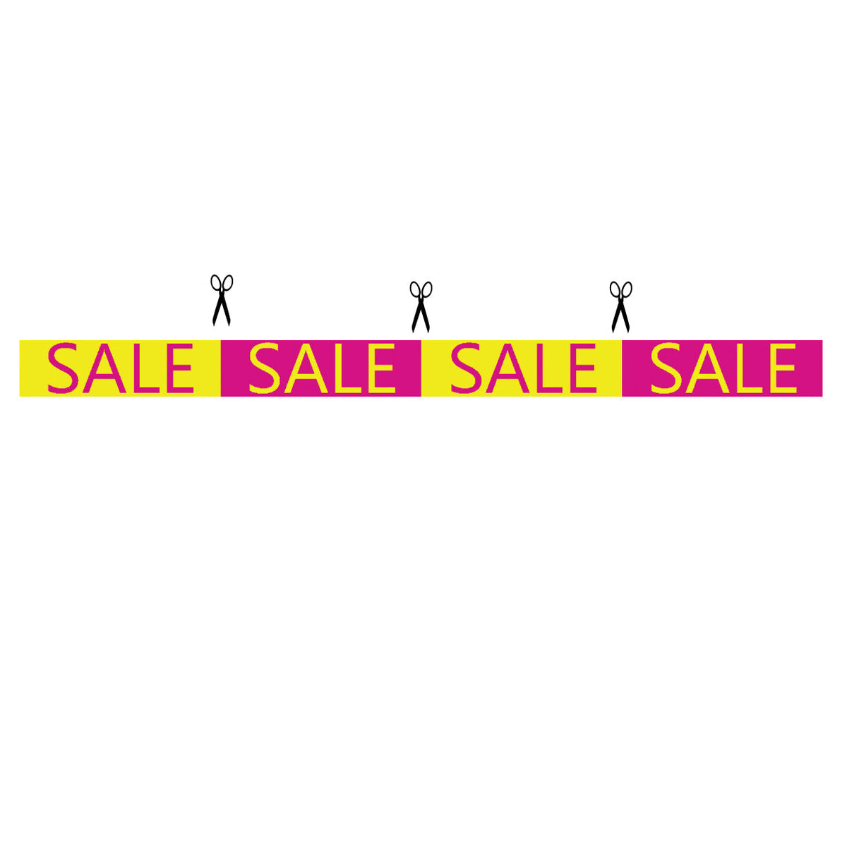 Vinduesstreamer m/ SALE - 120 cm.