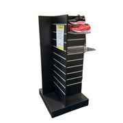 Stjerne gondol - 60 x 60 xH135 cm. Sort. Rillepanel. DEMO