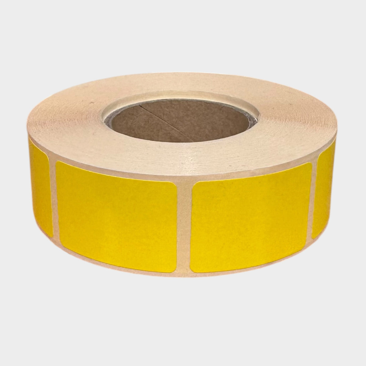 Etiketter - blanke neon gule - 1.000 stk.