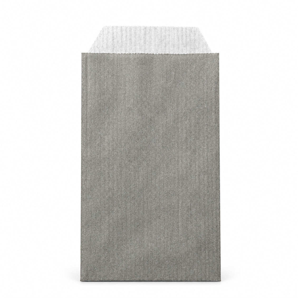 Gavepose, kraftpapir, lysegrå, pk. med 250 stk., 7 x H12 cm