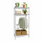 Vaatekaappi-hylly - TUBO (L 91 x S 46 x K 220 cm.) - Kromi