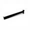 Lige fronthæng t/ gitter. Sort - 30 cm