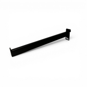 Lige fronthæng t/ gitter. Sort - 30 cm