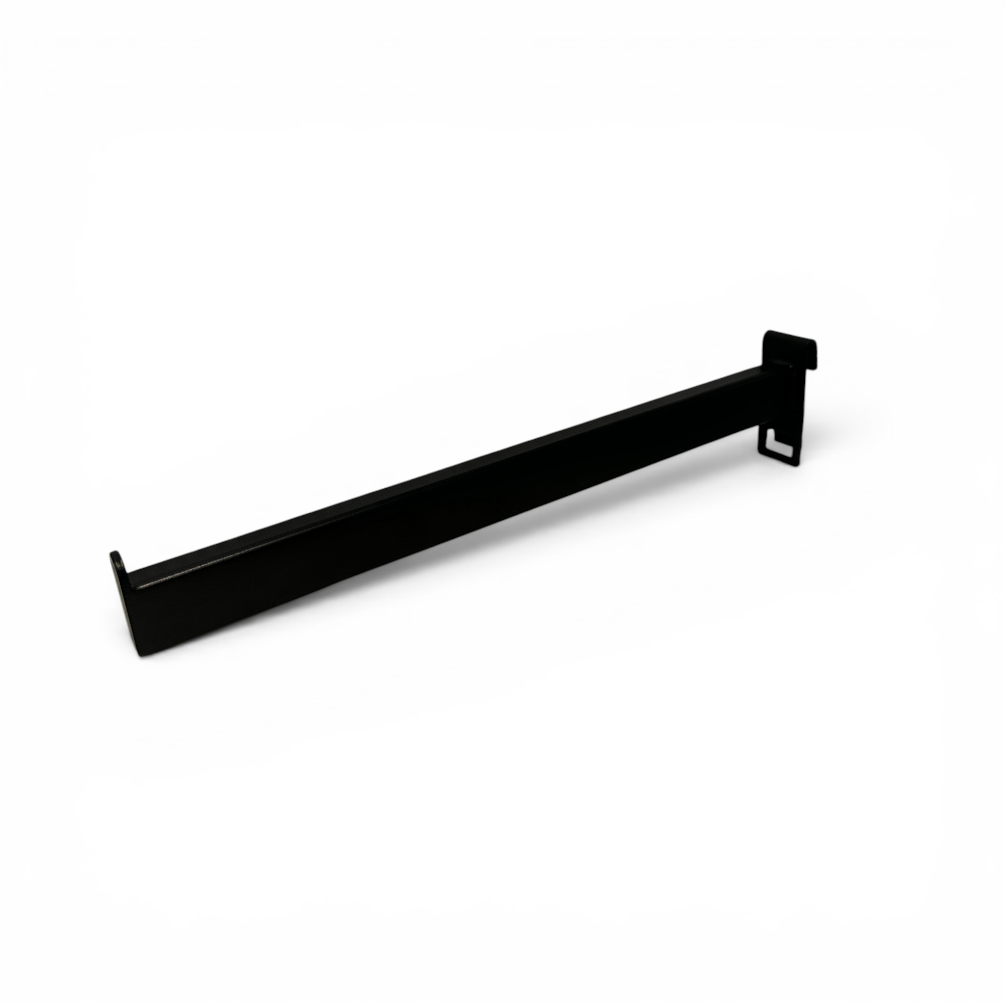 Lige fronthæng t/ gitter. Sort - 30 cm