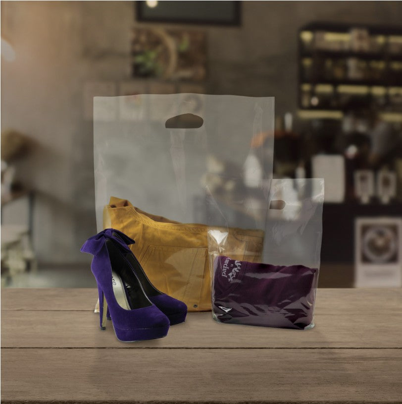 Muovipussi, läpinäkyvä, pakkaus 100 kpl, 40 mikronia, 56 x 8 x K45 cm.