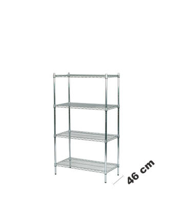 TUBO wire reol 91 x 46 x H160 cm