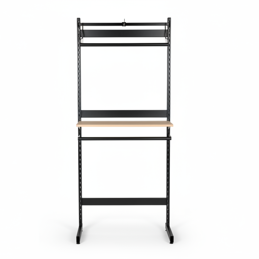 Framework, L-gondoli, musta, B67 x K247,50 cm