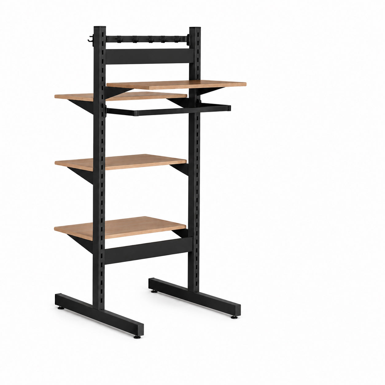 Framework, T-gondoli, musta, L 67 x S 75 x K 147,5 cm.