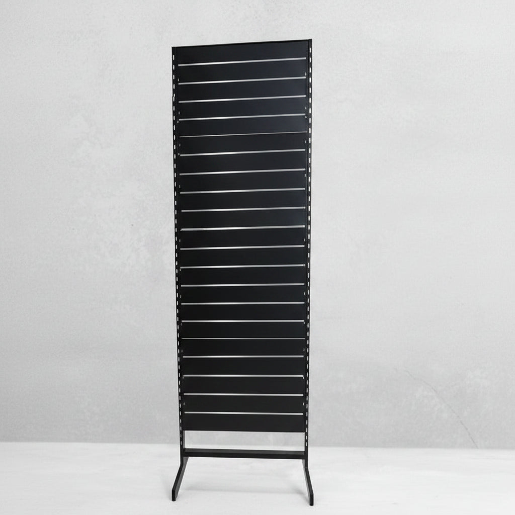 Paneeligondoli, yksipuolinen, standardipaneeli, musta. musta, B67 x S40,5 x K247 cm