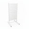 Panelgondol, dobbeltsidet, standard panel, hvid. B67 x D76 x H147 cm