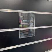 Skilteholder, t/ panel, akryl - A6