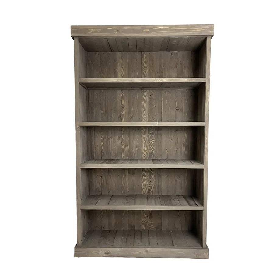 Graywood-hylly, 5 hyllyllä. Korkeus 200 cm