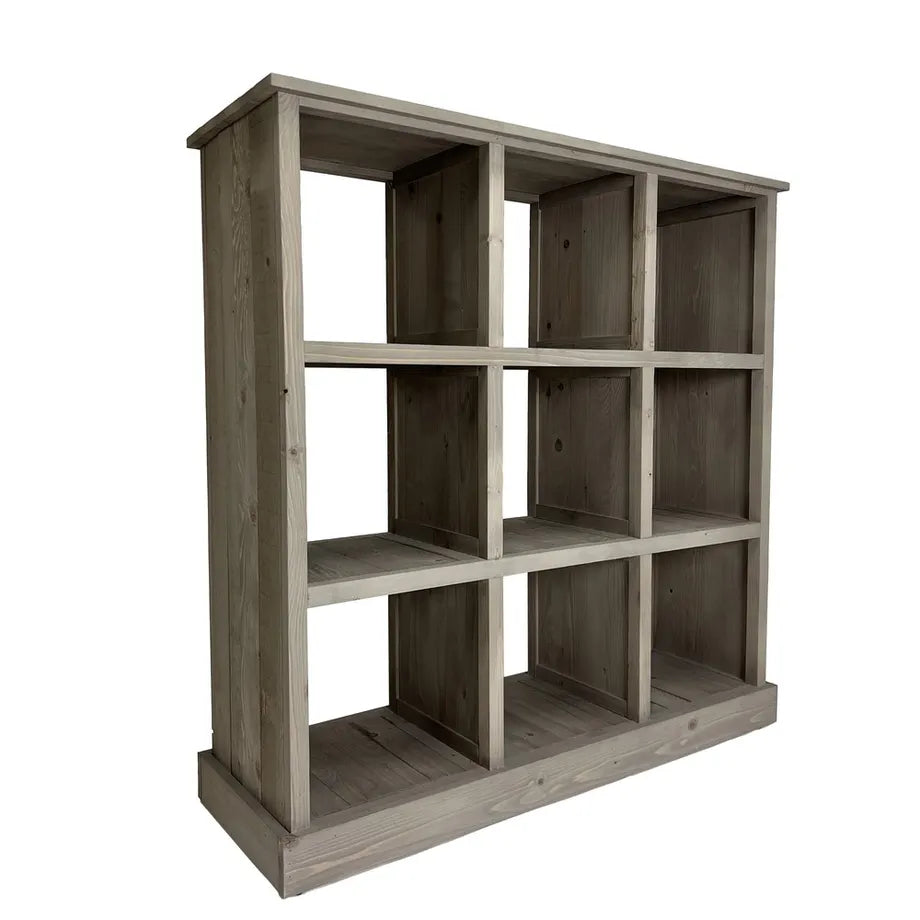 Graywood, avohylly, 9 lokeroa. Korkeus 110 cm