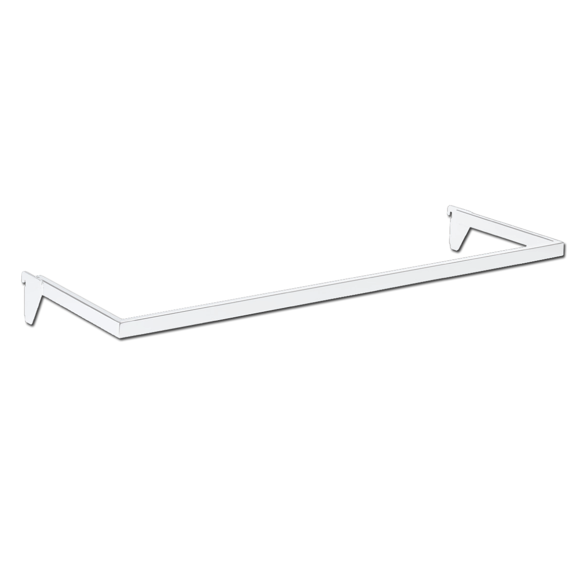 U-bøjlestang (91 cm). Hvid, multitilbehør - 12 mm