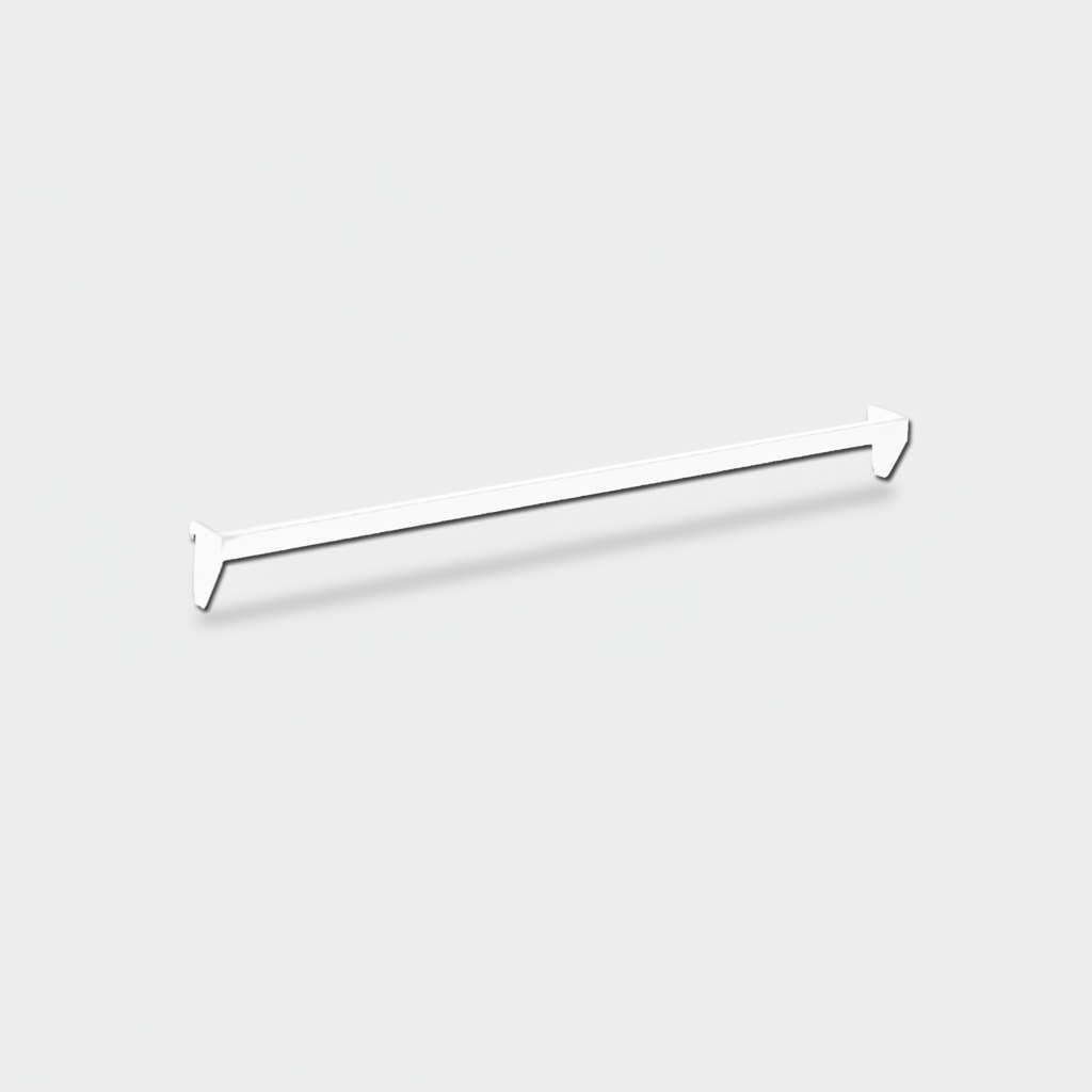 Dekostang (91,5 cm.). Hvid, multitilbehør - 12 mm