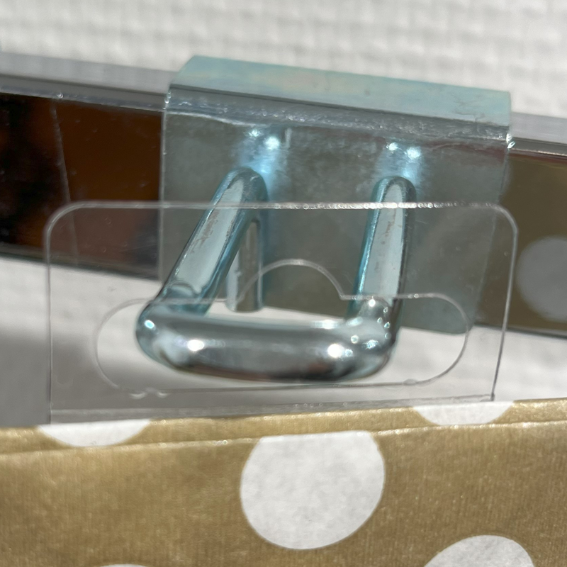 Euro-koukku, 12 mm koristeputkeen, sinkitty, 10 cm