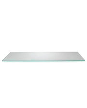 Frosted glashylde 88 x 27 cm til U-bøjlestang