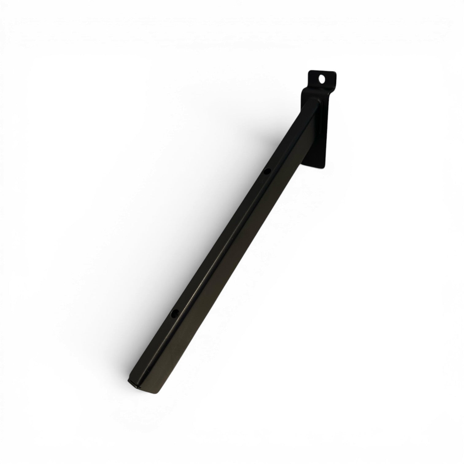 Hyldeknægt, skrå, til panel, sort, 25 cm.