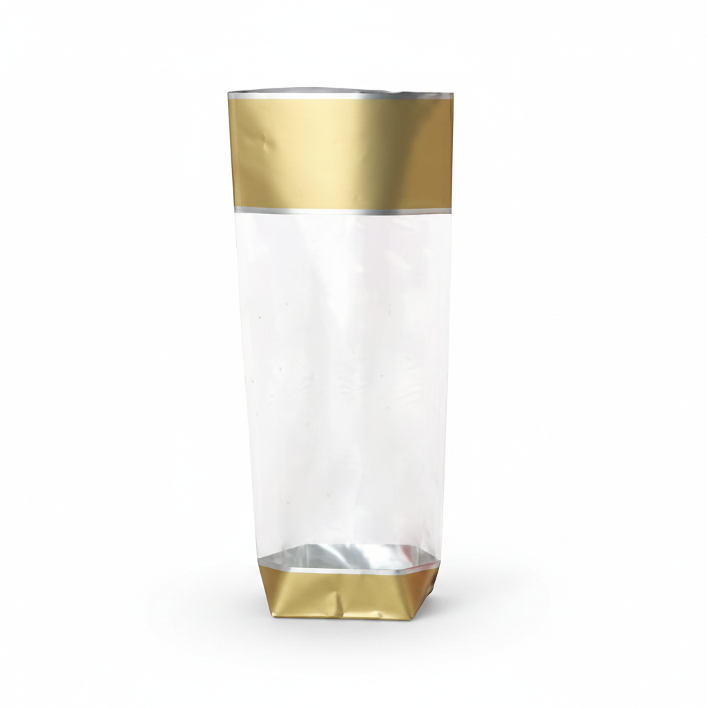 Cellofanpose 10x20 cm, guld