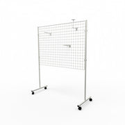 Hvid gittergondol med gittermål 90 x 120 cm