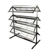 Kenkäteline - kaksipuolinen. Musta